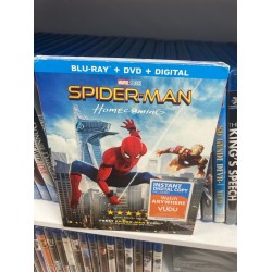 SPIDER MAN : HOMECOMING BLU RAY + DVD