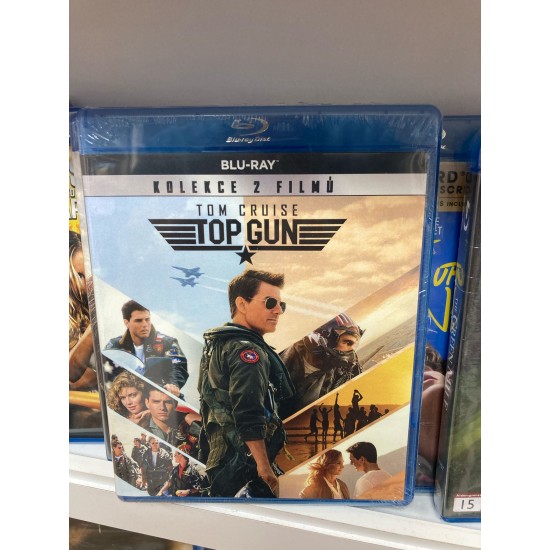 TOP GUN & TOP GUN : MAVERICK 2 FILM BLU RAY SET TOP GUN & TOP GUN : MAVERICK 2 FILM BLU RAY SET