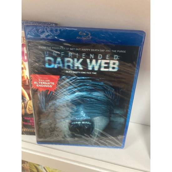 UNFRIENDED : DARK WEB BLU RAY UNFRIENDED : DARK WEB BLU RAY