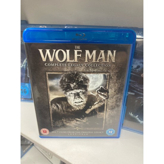 THE WOLF MAN - COMPLETE LEGACY COLLECTION BLU RAY SET ( 1935 - 1948 ) 4 DISK 7 FILM THE WOLF MAN - COMPLETE LEGACY COLLECTION BLU RAY SET ( 1935 - 1948 ) 4 DISK 7 FILM