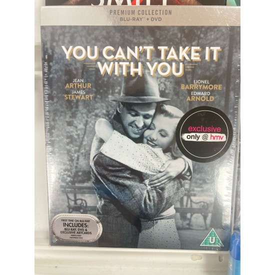 YOU CAN'T TAKE IT WITH YOU BLU RAY + DVD ( PREMIUM COLLECTION ) YOU CAN'T TAKE IT WITH YOU BLU RAY + DVD ( PREMIUM COLLECTION )