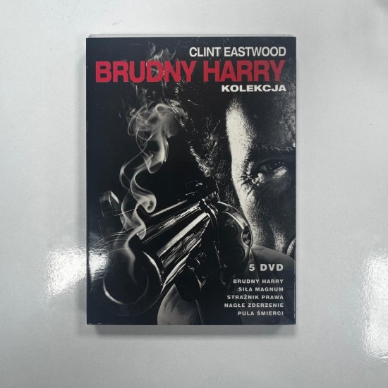 KIRLI HARRY KOLEKSIYONU - DIRTY HARRY COLLECTION  ( 5 FILM BOX SET DVD )