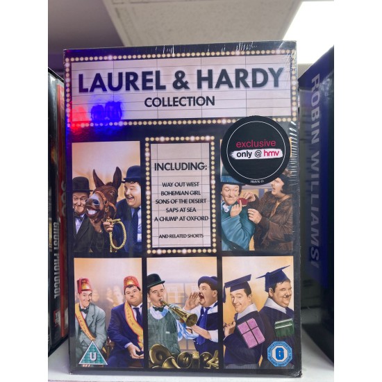 LAUREL & HARDY COLLECTION 5 FİLM DVD BOX SET LAUREL & HARDY COLLECTION 5 FİLM DVD BOX SET
