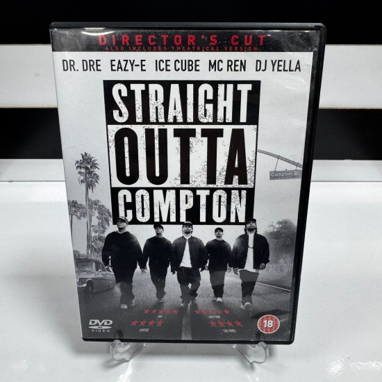 STRAIGTH OUTTA COMPTON DVD STRAIGTH OUTTA COMPTON DVD