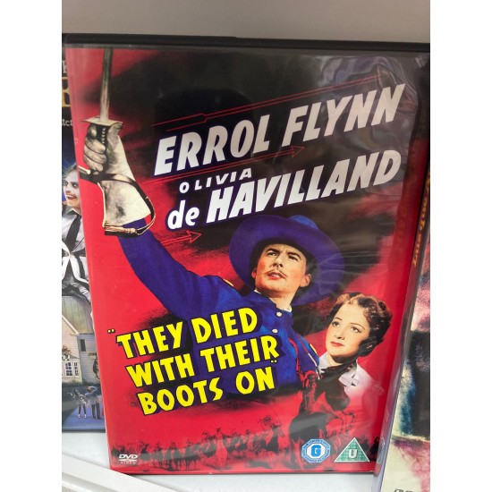 THEY DIED WITH THEIR BOOTS ON - CIZMELERIYLE GOMULDULER DVD THEY DIED WITH THEIR BOOTS ON - CIZMELERIYLE GOMULDULER DVD
