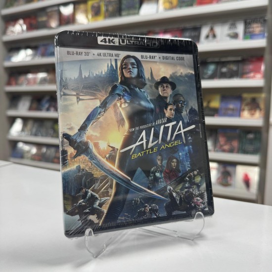 ALITA : BATTLE ANGEL 4K UHD + 3D BD + 2D BD ( 3 DISK ) ALITA : BATTLE ANGEL 4K UHD + 3D BD + 2D BD ( 3 DISK )