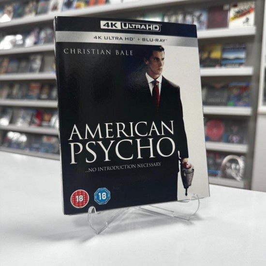 AMERICAN PSYCHO 4K UHD + BLU RAY