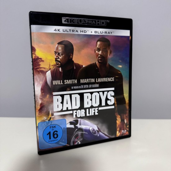 BAD BOYS : FOR LIFE 4K UHD + BLU RAY BAD BOYS : FOR LIFE 4K UHD + BLU RAY