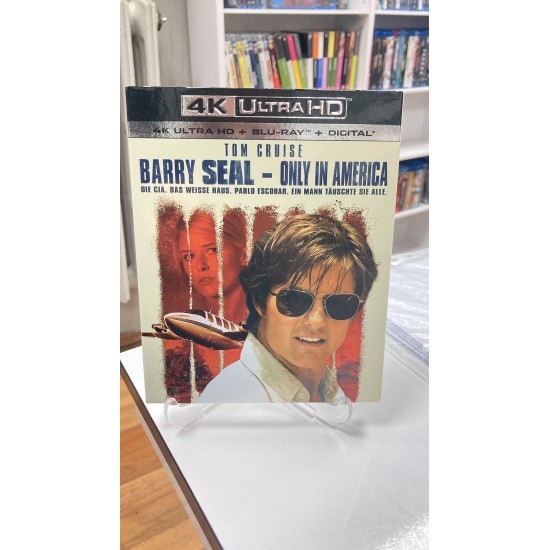 BARRY SEAL : KAÇAKÇI 4K UHD + BLU RAY BARRY SEAL : KAÇAKÇI 4K UHD + BLU RAY