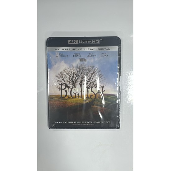 BIG FISH 4K UHD + BLU RAY BIG FISH 4K UHD + BLU RAY