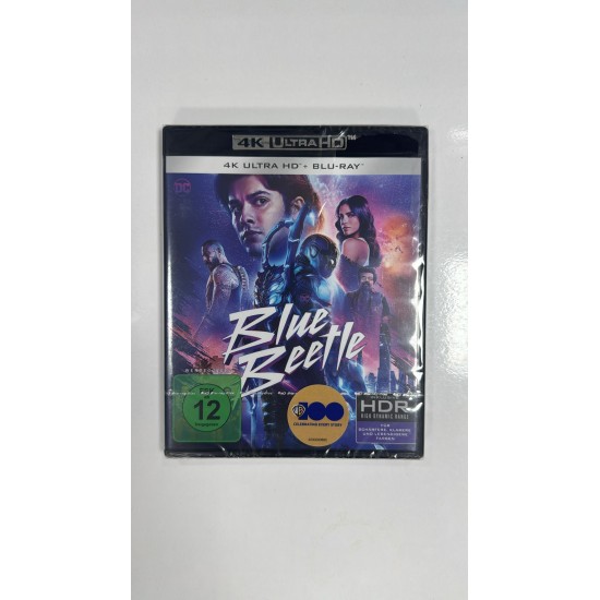 BLUE BEETLE 4K UHD + BLU RAY BLUE BEETLE 4K UHD + BLU RAY