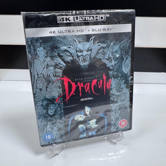 BRAM STOKER'S DRACULA 4K UHD + BLU RAY BRAM STOKER'S DRACULA 4K UHD + BLU RAY