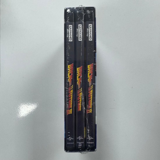 BACK TO THE FUTURE TRILOGY - GELECEGE DONUS UCLEMESI 4K UHD + BLU RAY BOX SET ( 7 DISK )