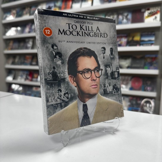 TO KILL A MOCKINGBIRD  - BULBULU OLDURMEK 60th ANNIVERSARY LIMITED EDITION FULLSLIP 4K UHD + BLU RAY 