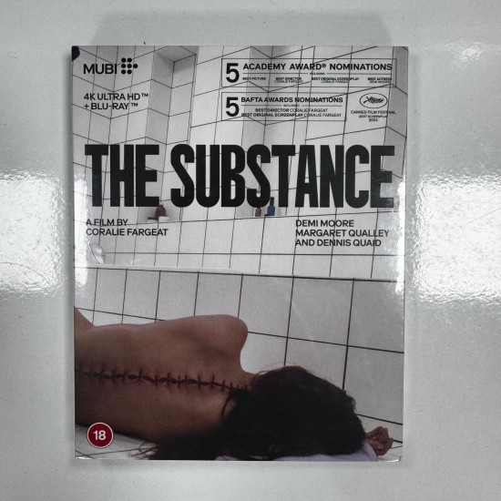 THE SUBSTANCE - CEVHER 4K UHD + BLU RAY ( MUBI COLLECTION ) THE SUBSTANCE - CEVHER 4K UHD + BLU RAY ( MUBI COLLECTION )