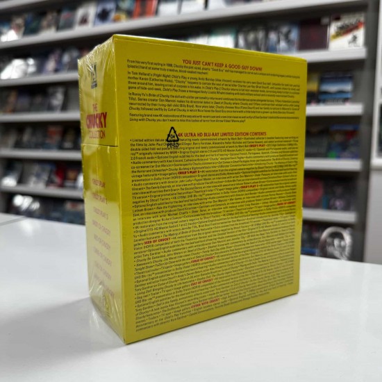 THE CHUCKY COLLECTION ( CHILD'S PLAY ) - ARROW VIDEO LIMITED EDITION  4K UHD BLU RAY BOX SET