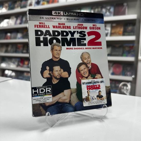 DADDY'S HOME 2 - BABALAR SAVASIYOR 2 4K UHD + BLU RAY