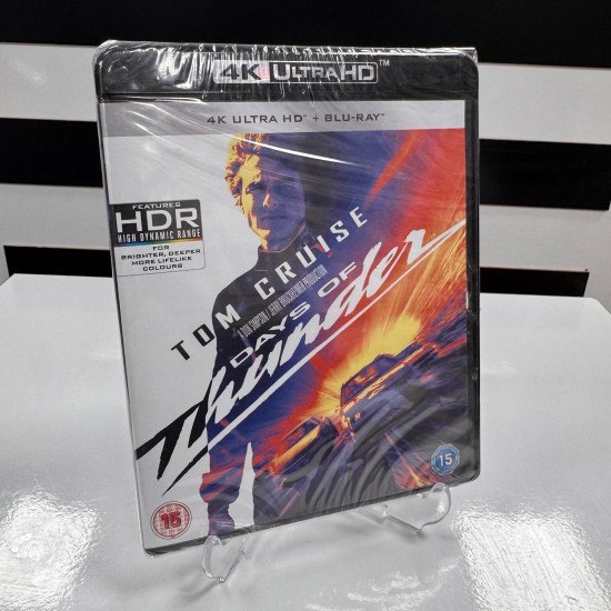 DAYS OF THUNDER - YILDIRIM GUNLERI 4K UHD + BLU RAY DAYS OF THUNDER - YILDIRIM GUNLERI 4K UHD + BLU RAY