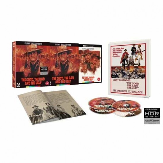 THE DOLLARS TRILOGY - DOLAR UCLEMESI ARROW VIDEO LIMITED EDITION 4K UHD + BLU RAY SET ( 8 DISK ) THE DOLLARS TRILOGY - DOLAR UCLEMESI ARROW VIDEO LIMITED EDITION 4K UHD + BLU RAY SET ( 8 DISK )