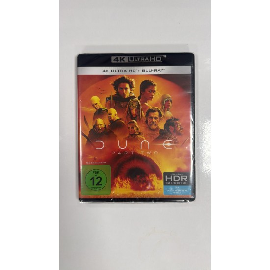 DUNE : PART 2 4K UHD + BLU RAY DUNE : PART 2 4K UHD + BLU RAY