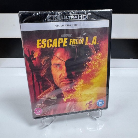 ESCAPE FROM LOS ANGELES 4K UHD + BLU RAY ESCAPE FROM LOS ANGELES 4K UHD + BLU RAY