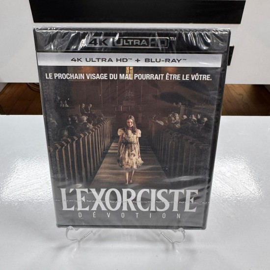 THE EXORCIST : BELIEVER 4K UHD + BLU RAY THE EXORCIST : BELIEVER 4K UHD + BLU RAY