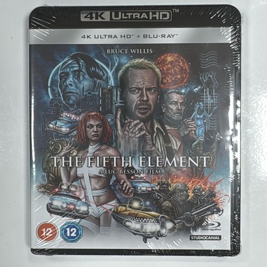5. ELEMENT - THE FIFTH ELEMENT 4K UHD + BLU RAY 5. ELEMENT - THE FIFTH ELEMENT 4K UHD + BLU RAY