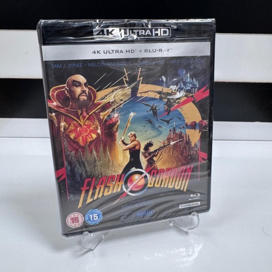 FLASH GORDON 4K UHD + BLU RAY FLASH GORDON 4K UHD + BLU RAY