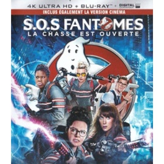 GHOSTBUSTERS : ANSWER THE CALL 4K UHD + BLU RAY GHOSTBUSTERS : ANSWER THE CALL 4K UHD + BLU RAY
