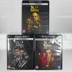THE GODFATHER 1 - 2 - 3 4K UHD + BLU RAY SET ( 3 FILM )