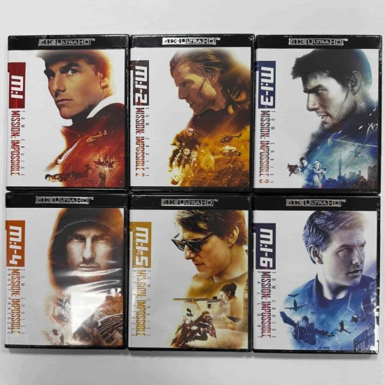 GOREVIMIZ TEHLIKE - MISSION IMPOSSIBLE 1 - 6 4K UHD SET GOREVIMIZ TEHLIKE - MISSION IMPOSSIBLE 1 - 6 4K UHD SET