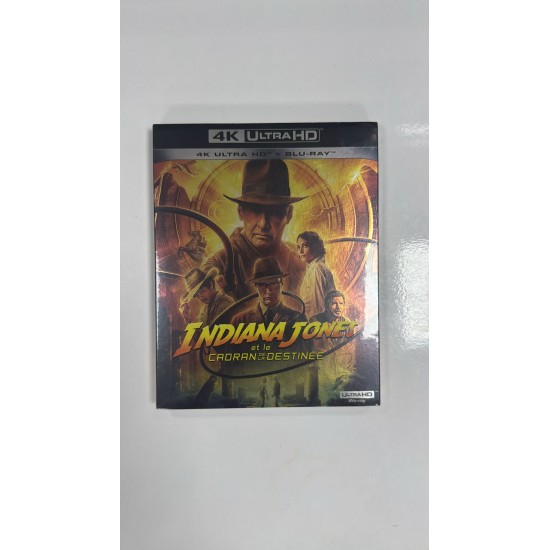 INDIANA JONES : AND THE DIAL OF DESTINY 4K UHD + BLU RAY INDIANA JONES : AND THE DIAL OF DESTINY 4K UHD + BLU RAY