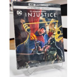 INJUSTICE ( DC ANIMATED MOVIE ) 4K UHD + BLU RAY