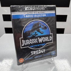 JURASSIC WORLD TRILOGY 4K UHD + BLU RAY