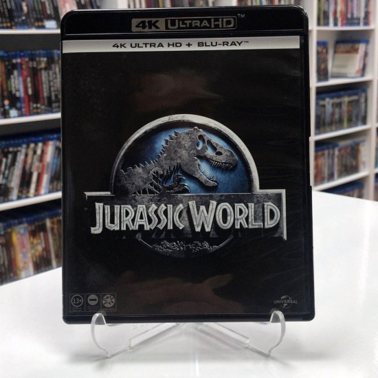 JURASSIC WORLD 4K UHD + BLU RAY JURASSIC WORLD 4K UHD + BLU RAY