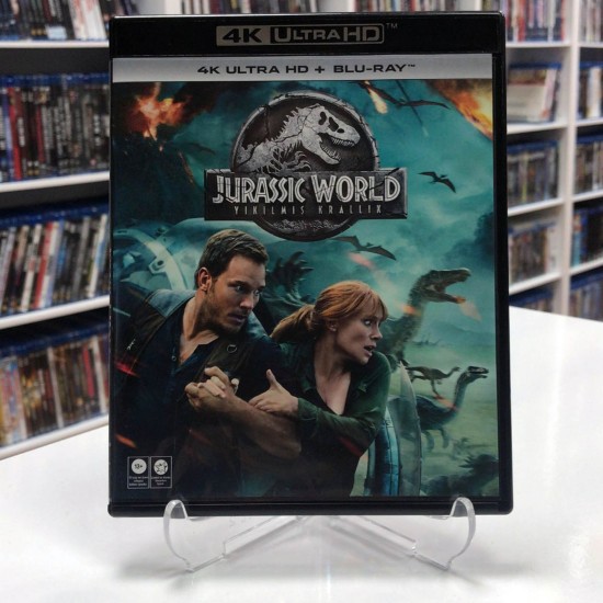 JURASSIC WORLD : FALLING KINGDOM 4K UHD + BLU RAY JURASSIC WORLD : FALLING KINGDOM 4K UHD + BLU RAY