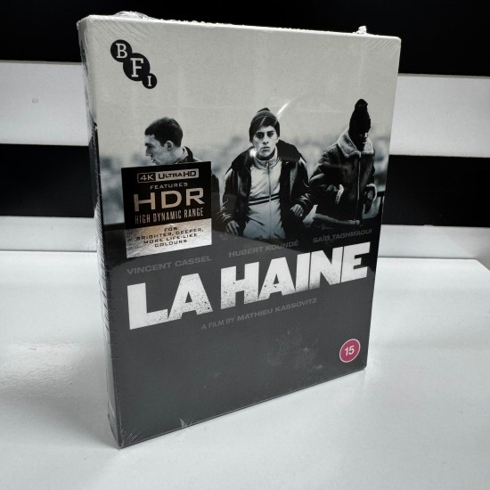 LA HAINE - PROTESTO BFI LIMITED EDITION 4K UHD + BLU RAY ( 2 DISK ) LA HAINE - PROTESTO BFI LIMITED EDITION 4K UHD + BLU RAY ( 2 DISK )