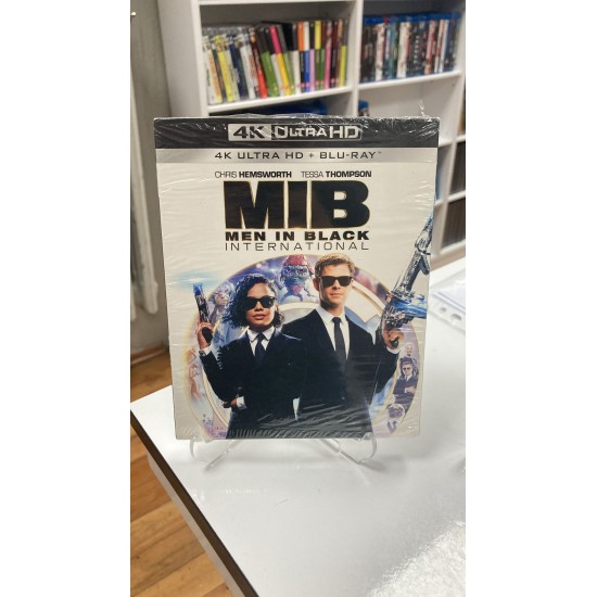 MAN IN BLACK : INTERNATIONAL 4K UHD + BLU RAY