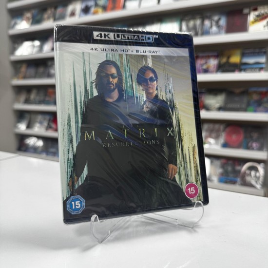THE MATRIX : RESURRECTIONS 4K UHD + BLU RAY THE MATRIX : RESURRECTIONS 4K UHD + BLU RAY