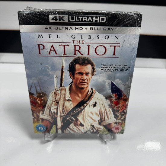 THE PATRIOT - VATANSEVER 4K UHD + BLU RAY THE PATRIOT - VATANSEVER 4K UHD + BLU RAY