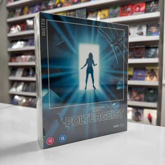 POLTERGEIST FILM VAULT - NO:010 LIMITED COLLECTOR'S EDITION STEELBOOK 4K UHD + BLU RAY POLTERGEIST FILM VAULT - NO:010 LIMITED COLLECTOR'S EDITION STEELBOOK 4K UHD + BLU RAY