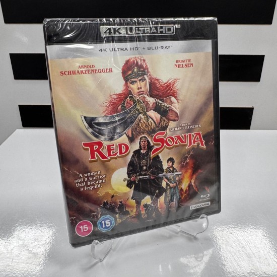 RED SONJA - KIZIL SONYA 4K UHD + BLU RAY RED SONJA - KIZIL SONYA 4K UHD + BLU RAY