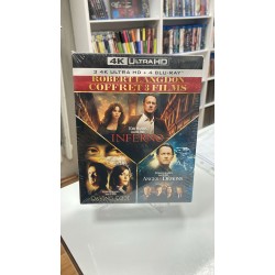 ROBERT LANGDON TRILOGY 4K UHD + BLU RAY BOX SET ( 7 DİSK )