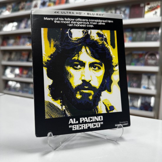 SERPICO 4K UHD + BLU RAY ( KINO LORBER STUDIO CLASSICS )