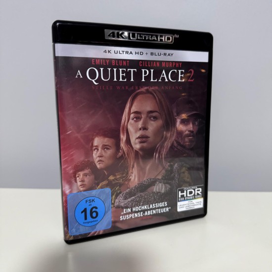 SESSIZ BIR YER : BOLUM 2 - A QUIET PLACE : PART 2 4K UHD + BLU RAY SESSIZ BIR YER : BOLUM 2 - A QUIET PLACE : PART 2 4K UHD + BLU RAY