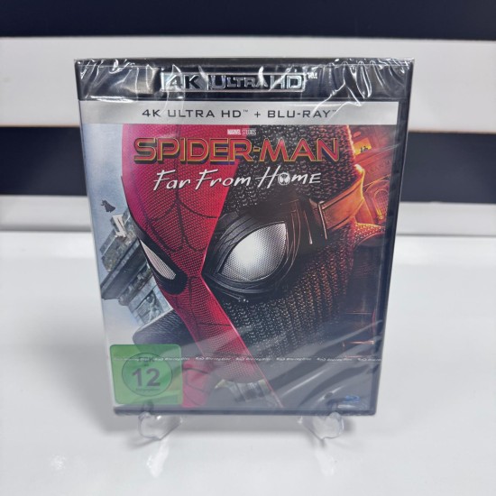 SPIDER MAN : FAR FROM HOME 4K UHD + BLU RAY SPIDER MAN : FAR FROM HOME 4K UHD + BLU RAY