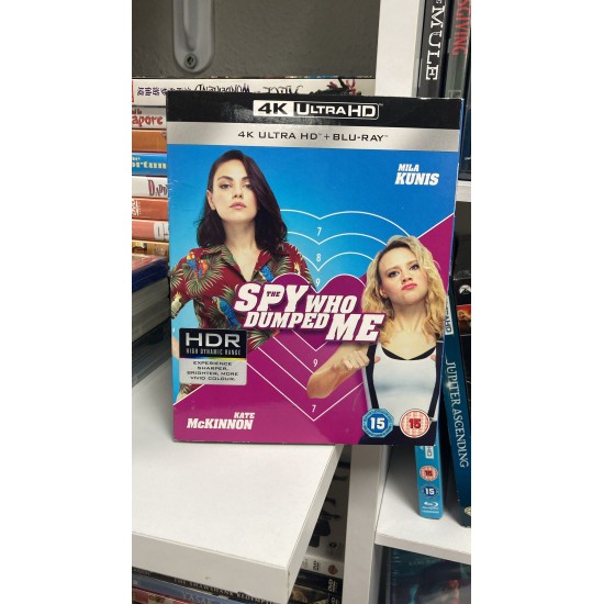 THE SPY WHO DUMPED ME - BENİ SATAN CASUS 4K UHD + BLU RAY THE SPY WHO DUMPED ME - BENİ SATAN CASUS 4K UHD + BLU RAY