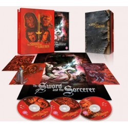 THE SWORD AND THE SORCERER - BARBARLAR ( 1982 ) COLLECTOR'S EDITION FULLSLIP 4K UHD + BLU RAY ( 101 FILMS )