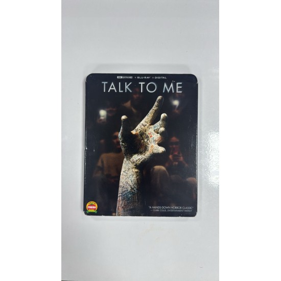 TALK TO ME 4K UHD + BLU RAY TALK TO ME 4K UHD + BLU RAY