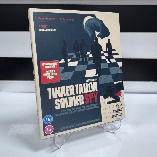 TINKER TAILOR SOLDIER SPY - KOSTEBEK 4K UHD + BLU RAY TINKER TAILOR SOLDIER SPY - KOSTEBEK 4K UHD + BLU RAY